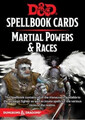 D&D Spellbook Cards - Martial Powers & Races - Revised - 61 Cards