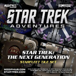 Star Trek Adventures RPG: The Next Generation Starfleet Deck Tiles