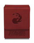 Pudełko na karty - Czerwona mana MtG - Flip Box - nowy materiał