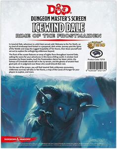 Dungeons & Dragons: Icewind Dale Rime of The Frostmaiden DM Screen